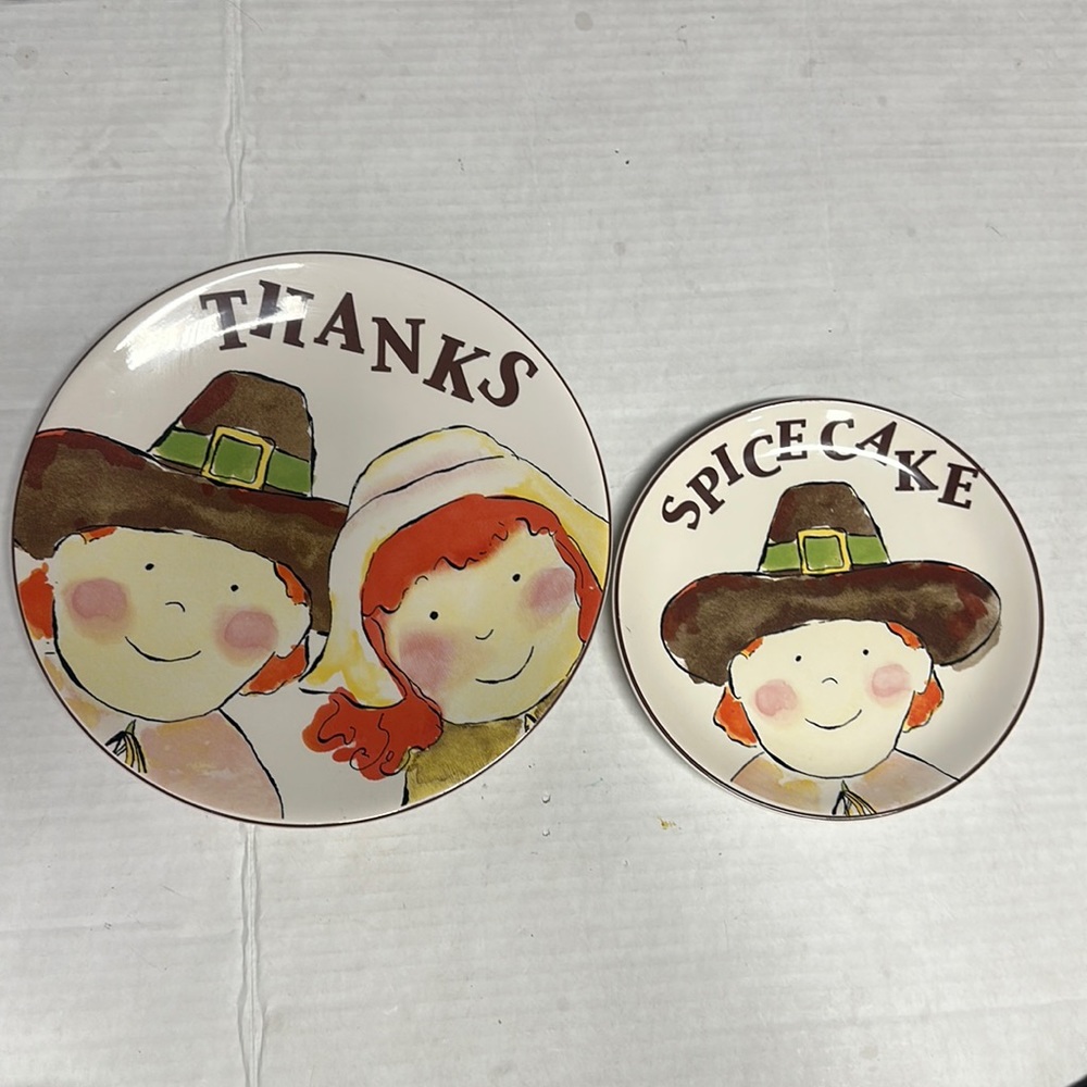 Rosanna Thanks & Spice cake plates (2)